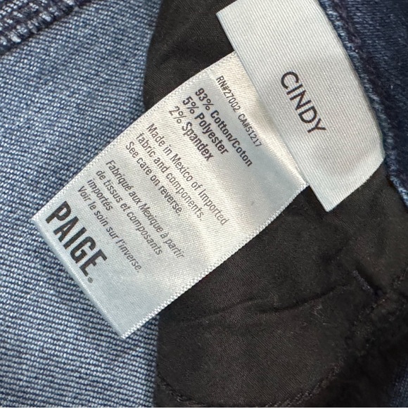 PAIGE High Rise Women's Jeans - Indigo - Picture 5 of 7